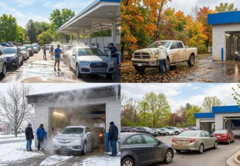 сезонность в автомоечном бизнесе